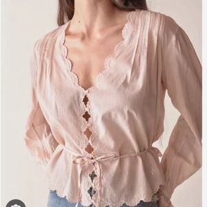 Doen Elayne Blouse in Sun-Dried Rose • Size Small 
brand new !
